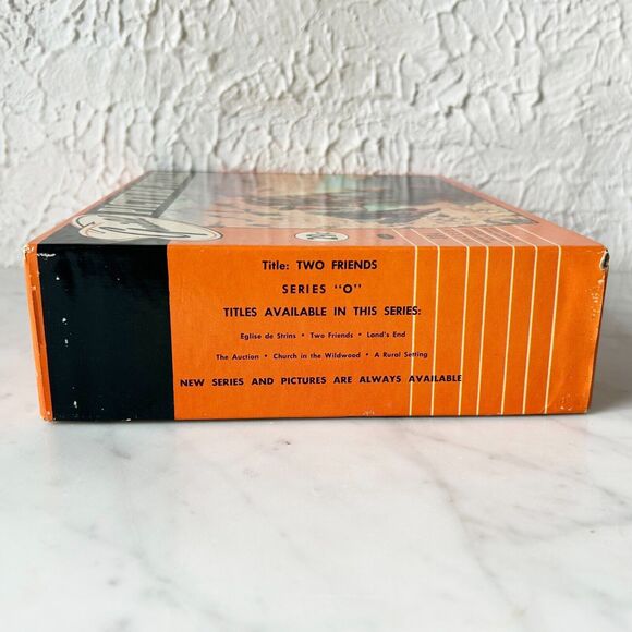 Vintage 1950s Two Friends Cowboy & Horse 304 Piece Guild Jigsaw Puzzle-Complete - Picture 8 of 9